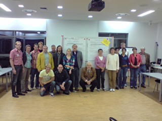 Teilnehmer beim Workshop Teilnehmer beim Workshop