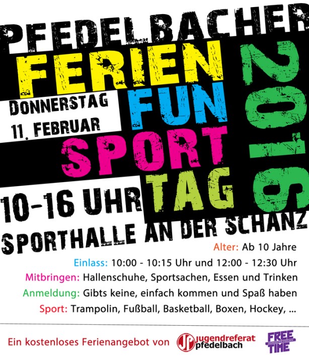 Plakat Sporttag 2016